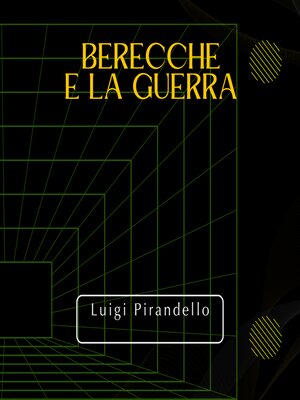 cover image of Berecche e la guerra